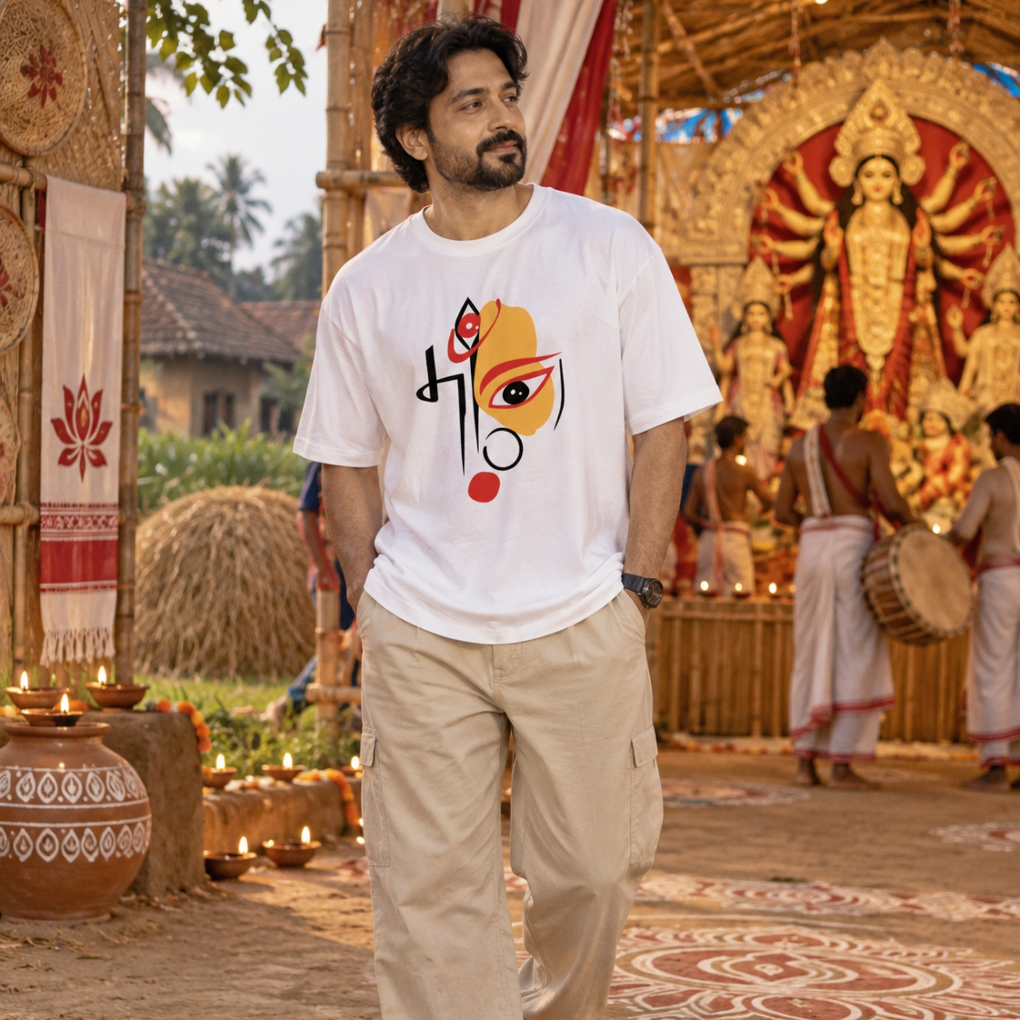 Bengali T-Shirt Maa Durga 4