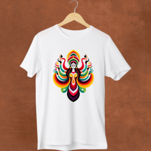 Maa Durga - Origami (Stretch Cotton)