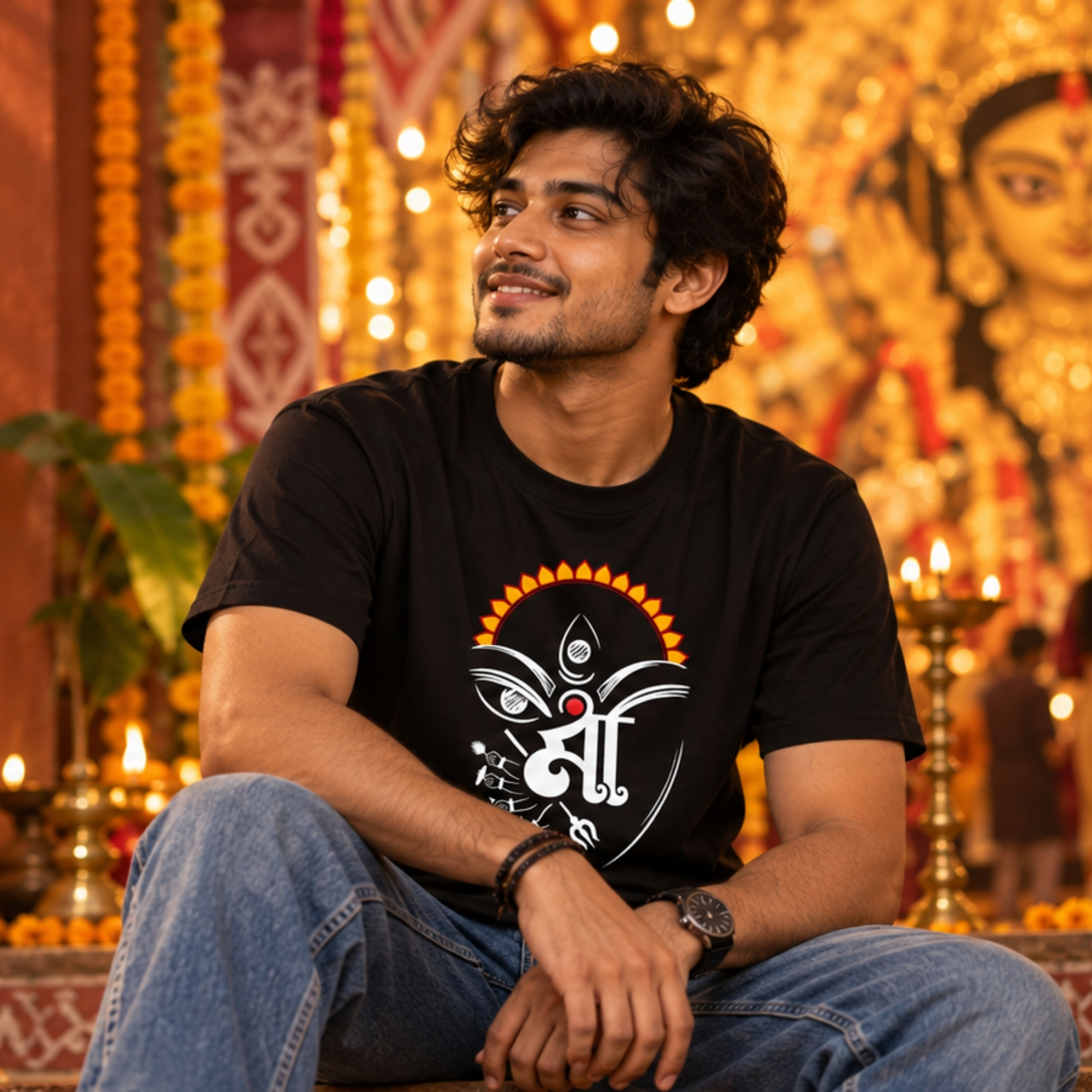 Bengali T-Shirt - Maa Durga