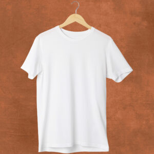 White | Solid | Stretch Cotton T-shirt